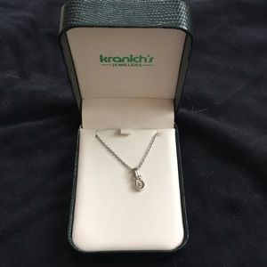 Diamond knot pendant